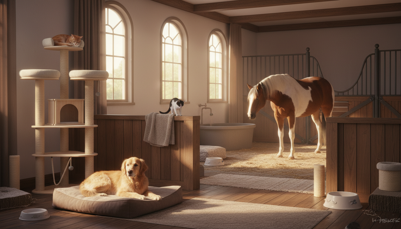 découvrez nos conseils pour garantir une cohabitation harmonieuse et sécuritaire entre vos chats et vos animaux de grande taille, afin d'assurer bien-être et tranquillité à tous.