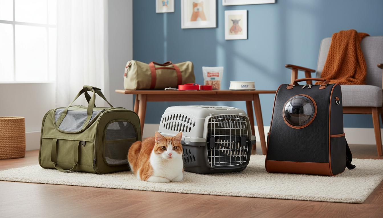 découvrez nos conseils pour choisir le transporteur idéal pour votre chat, assurant confort et sécurité lors de tous vos déplacements.