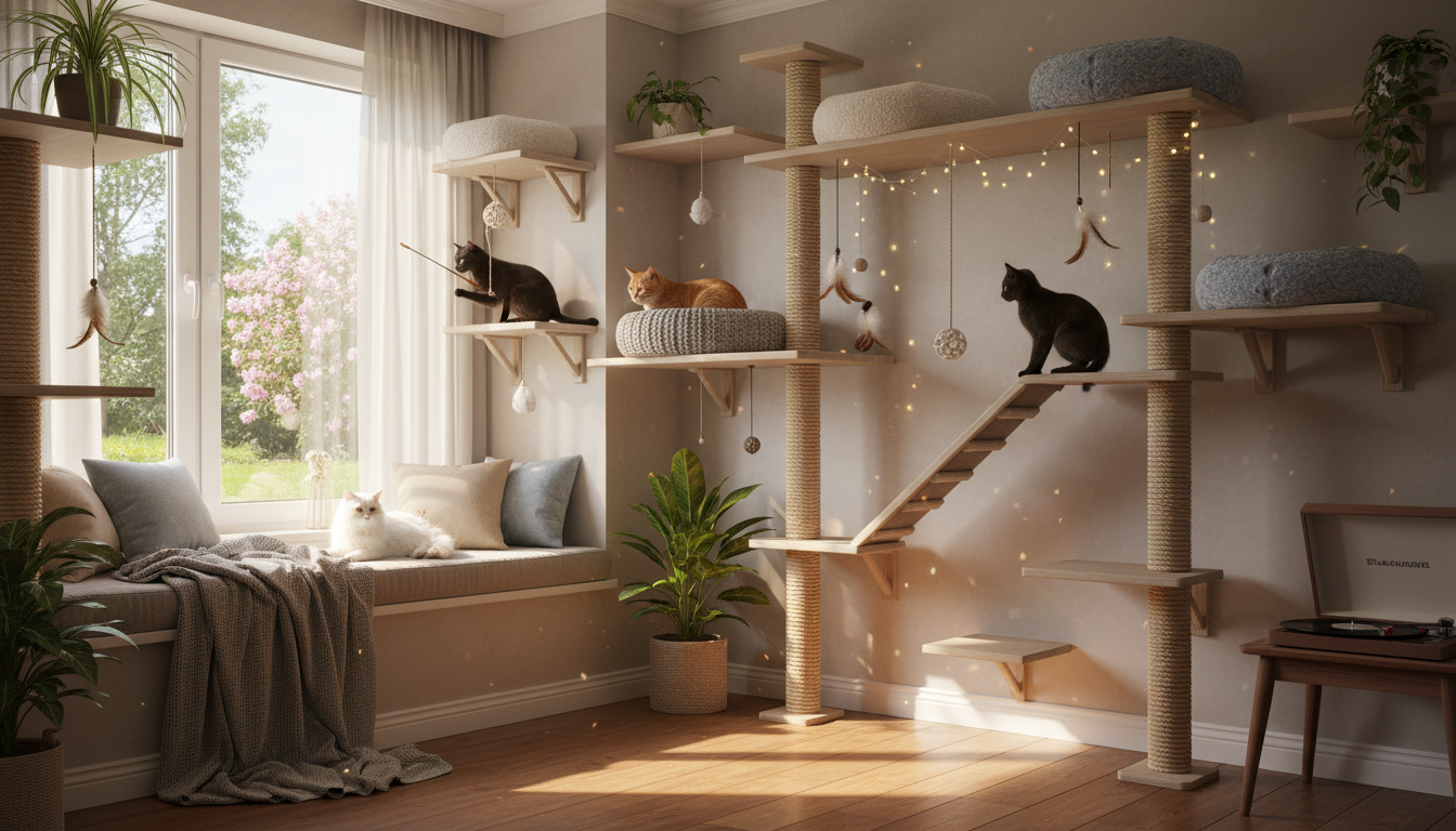 Comment créer un environnement domestique sain pour les propriétaires de chats ?