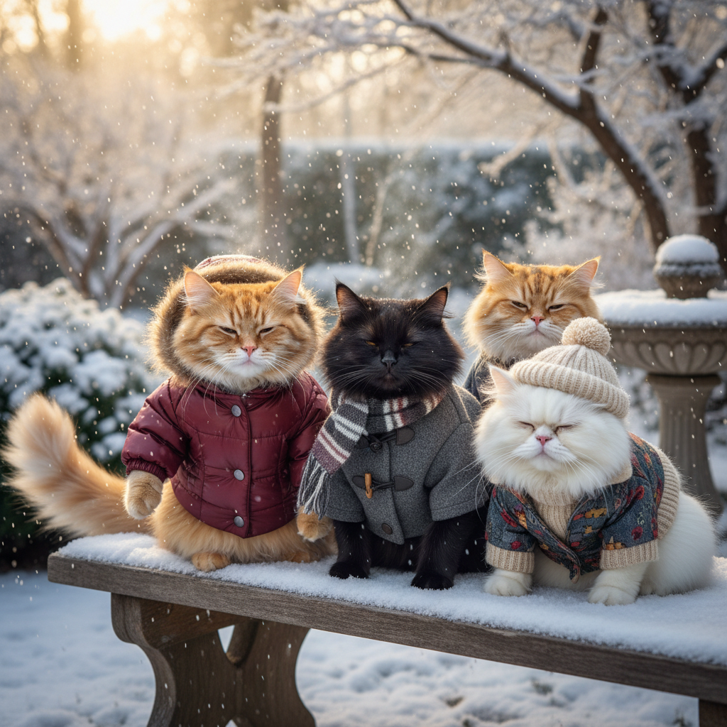 découvrez comment garder votre chat au chaud cet hiver grâce à notre sélection de vestes et manteaux spécialement conçus pour assurer confort et protection contre le froid.