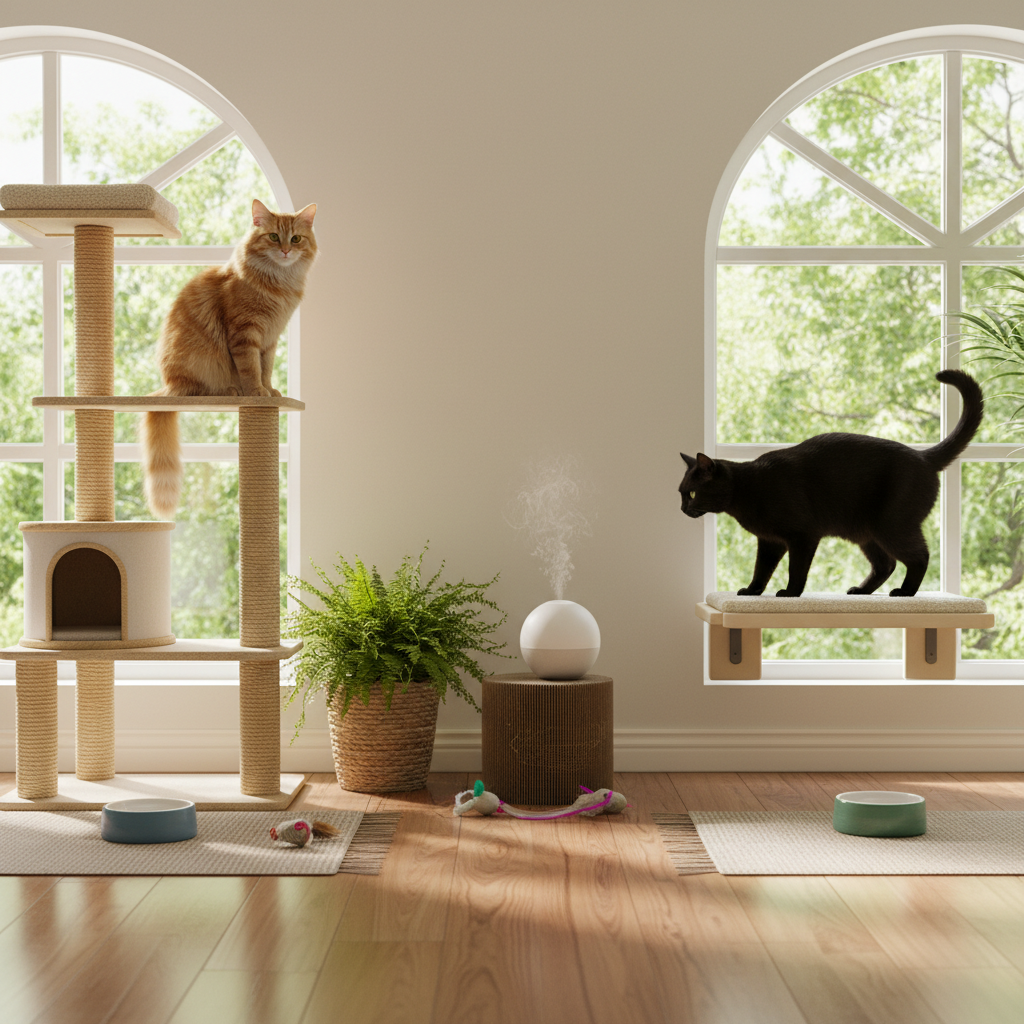 découvrez des conseils pratiques pour comprendre et gérer les comportements territoriaux de votre chat afin d'assurer une cohabitation harmonieuse et un bien-être optimal.