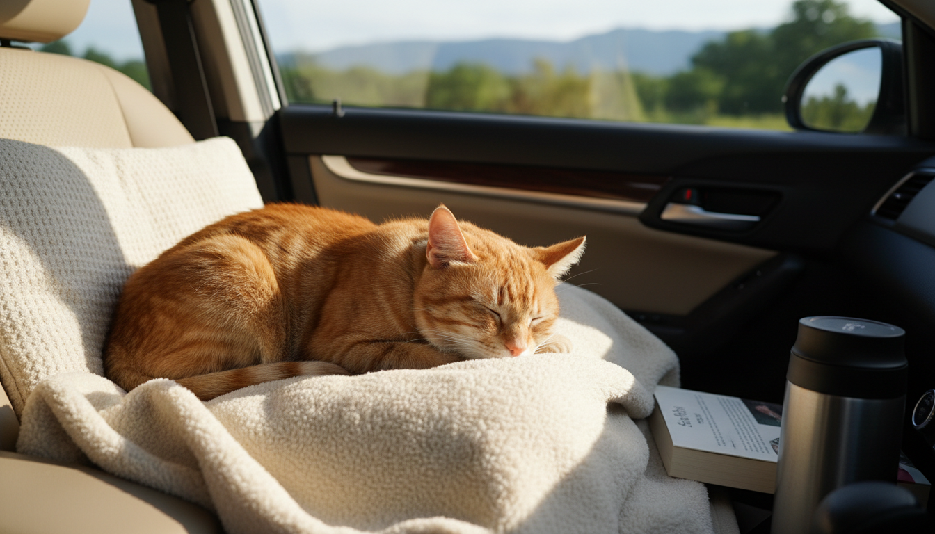 découvrez comment organiser efficacement les pauses indispensables pour le confort et le bien-être de votre chat lors de vos voyages.