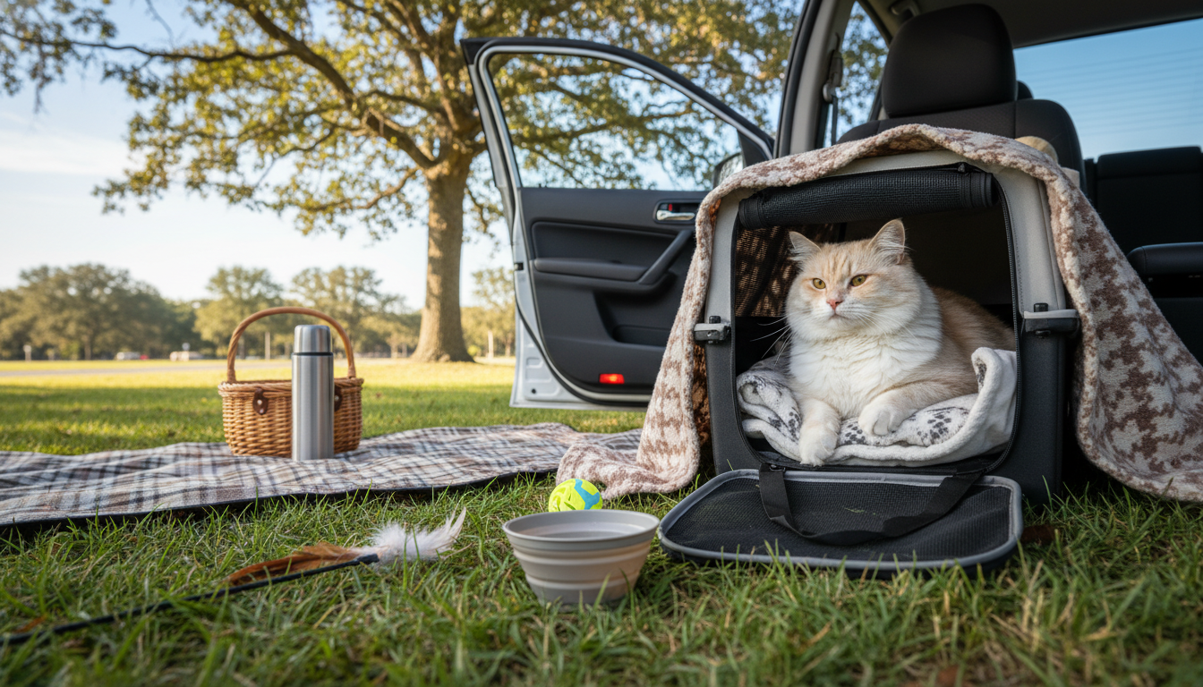 découvrez comment organiser efficacement les pauses lors de vos voyages avec votre chat pour assurer son confort et son bien-être tout au long du trajet.