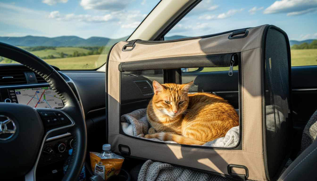découvrez nos conseils pratiques pour préparer efficacement votre chat avant un long trajet en voiture, assurant son confort et sa sécurité tout au long du voyage.