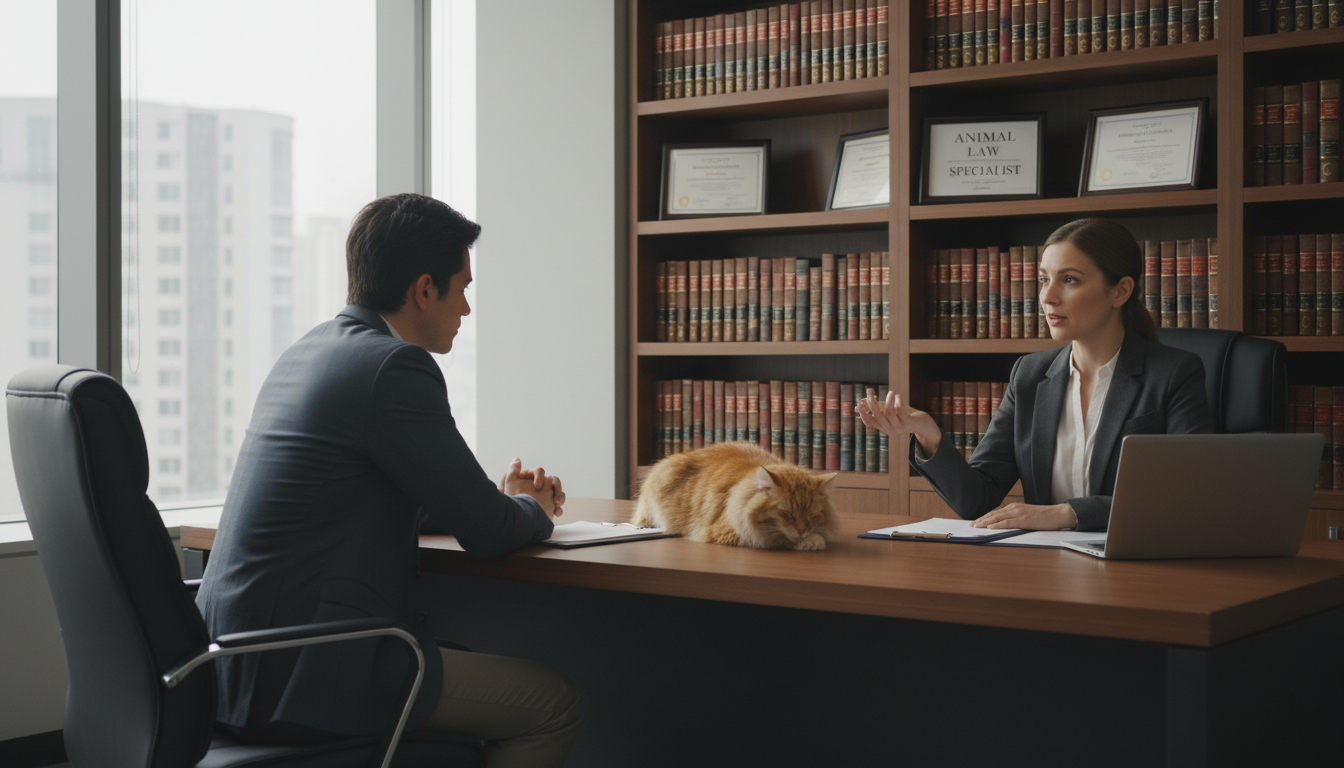 découvrez pourquoi il est important de consulter un avocat spécialisé en droit des animaux en cas de litige concernant votre chat pour protéger vos droits et assurer le bien-être de votre compagnon.