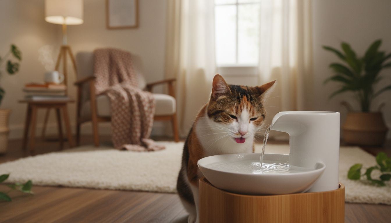 découvrez pourquoi une fontaine à eau est essentielle pour la santé et le bien-être de votre chat, en favorisant son hydratation et en stimulant son intérêt pour l'eau.