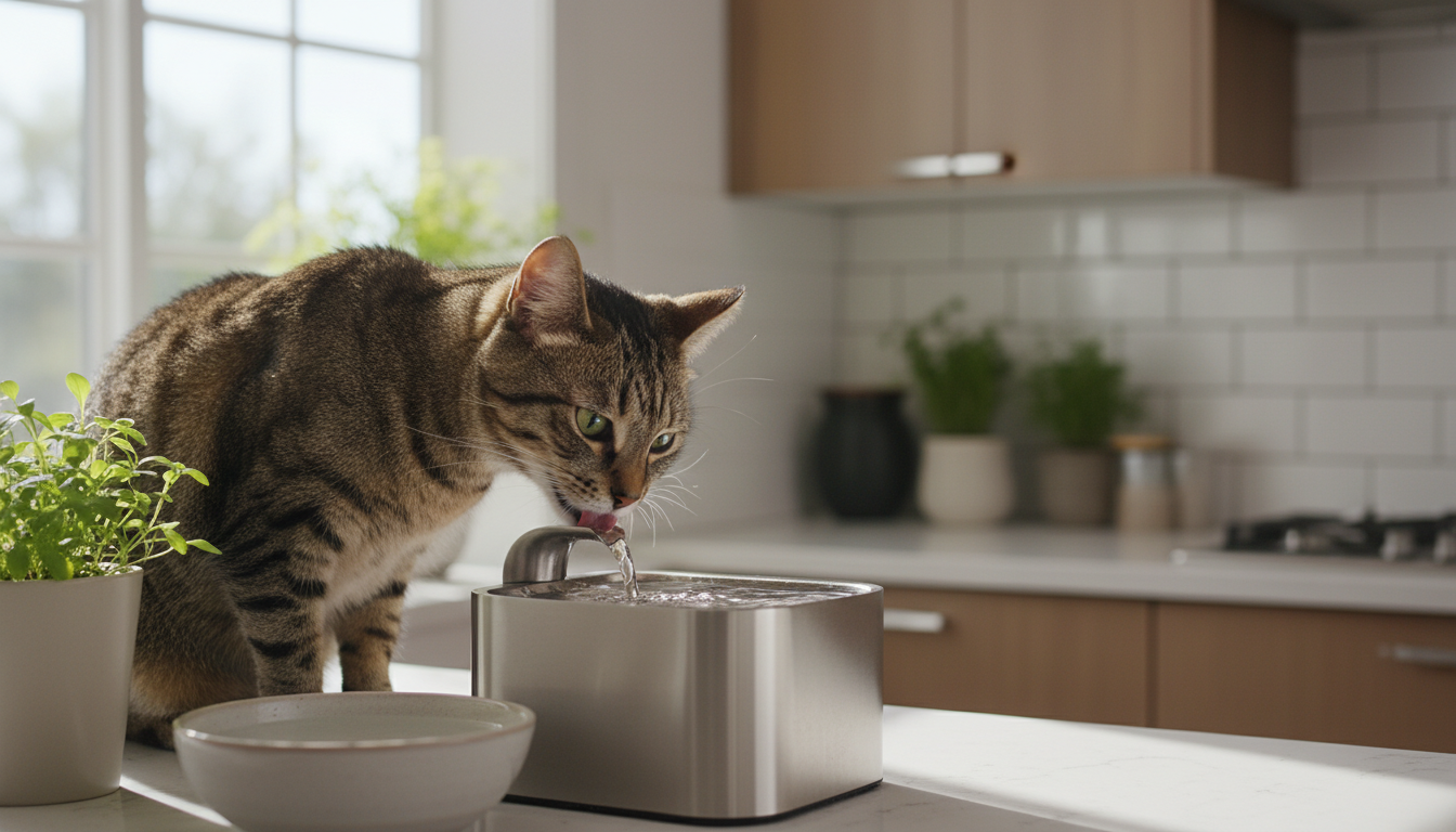 découvrez pourquoi une fontaine à eau est essentielle pour le bien-être de votre chat et comment elle peut encourager une hydratation saine au quotidien.