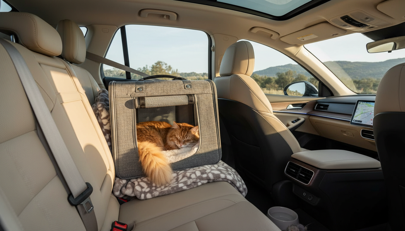 Quel transporteur choisir pour assurer le confort et la sécurité de votre chat en déplacement ?
