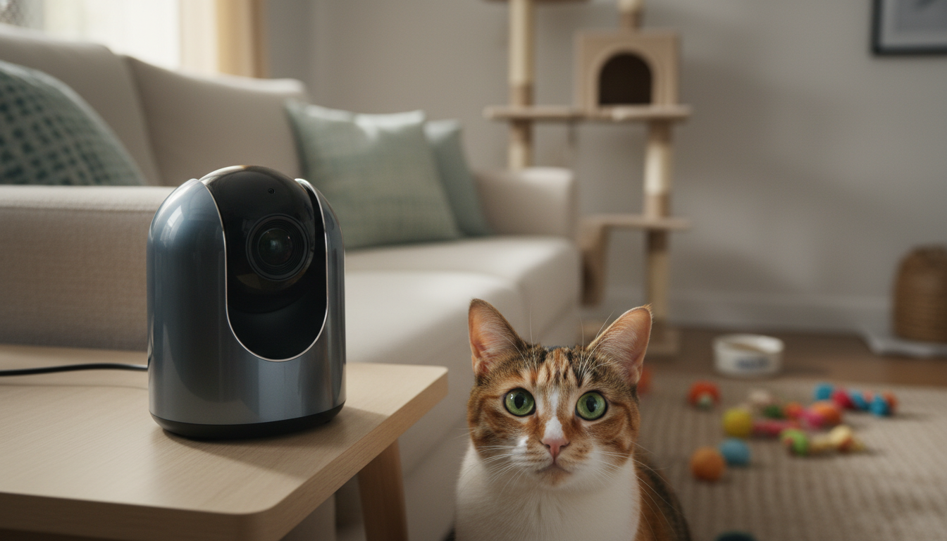 découvrez tout ce qu'il faut savoir sur les caméras pour animaux de compagnie et restez connecté avec votre chat où que vous soyez. guide complet, conseils et avis.