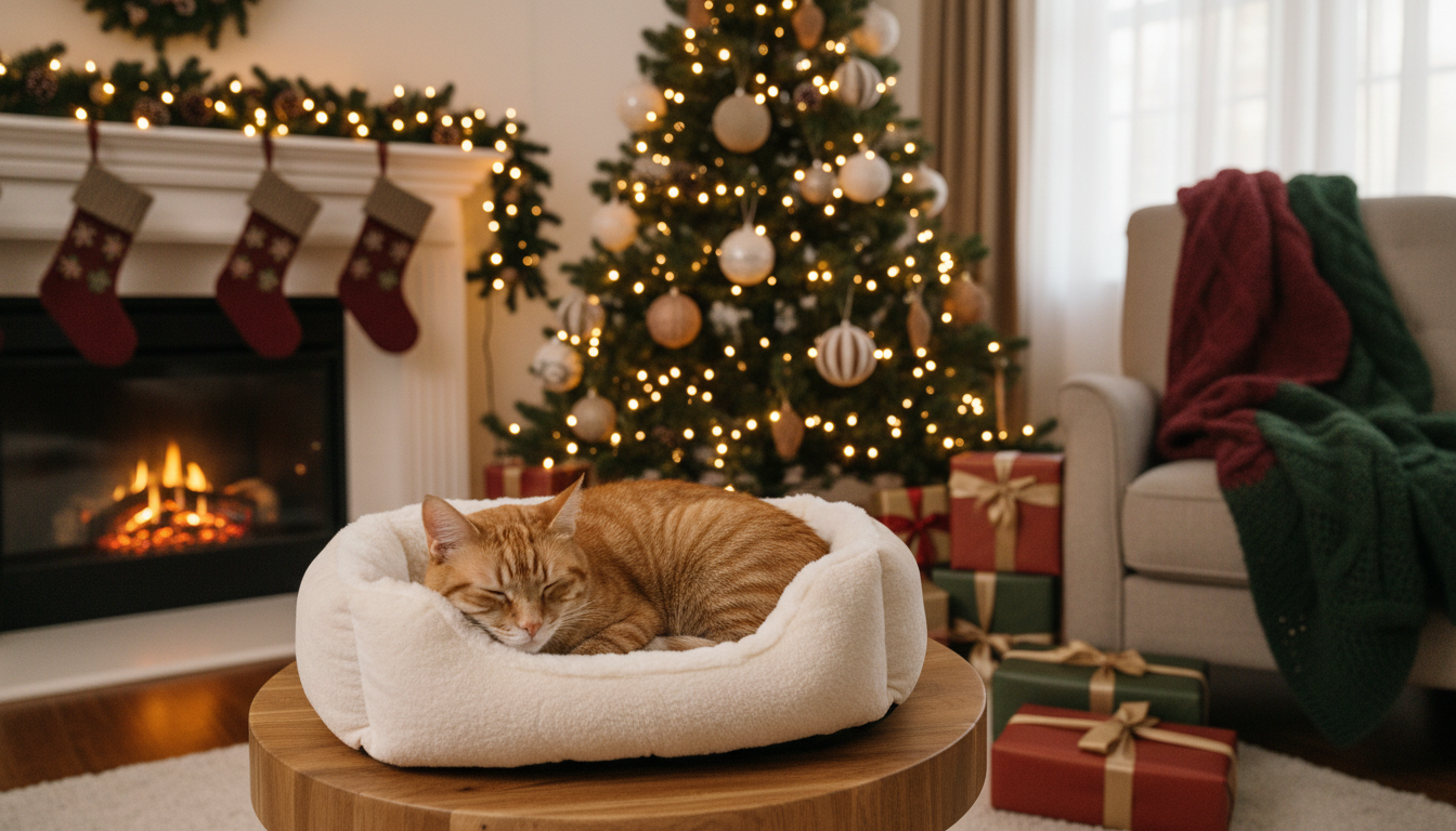 Comment assurer la sécurité de votre chat pendant les fêtes et célébrations ?