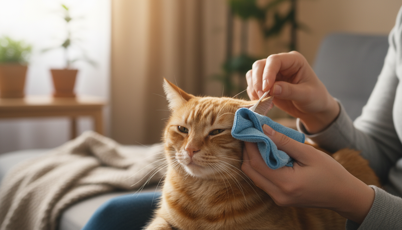 Comment bien prendre soin des oreilles et des yeux de votre chat ?