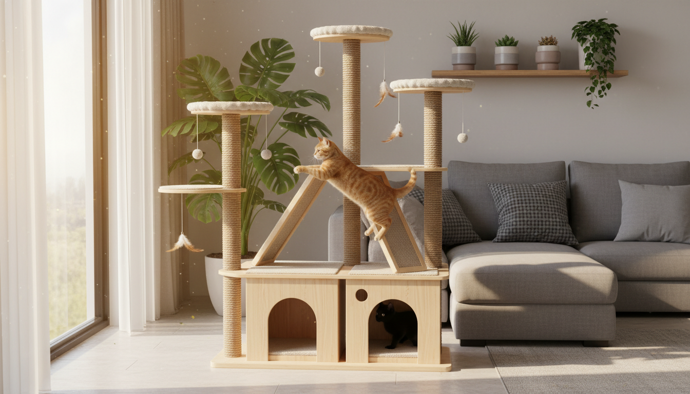 Comment choisir un arbre à chat qui encourage l&rsquo;activité physique et le divertissement ?