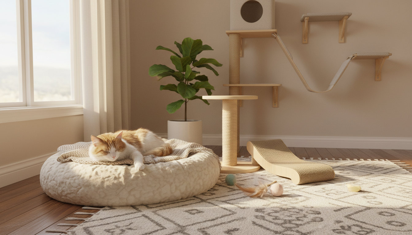 découvrez comment créer un environnement apaisant pour votre chat grâce à nos conseils simples et efficaces pour garantir son bien-être et sa sérénité au quotidien.