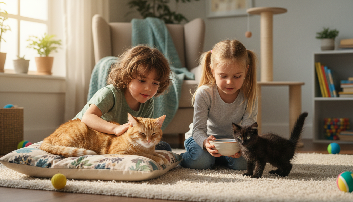 découvrez des conseils pratiques pour enseigner aux enfants le respect et la douceur envers les chats, afin de favoriser une cohabitation harmonieuse et sécurisée.