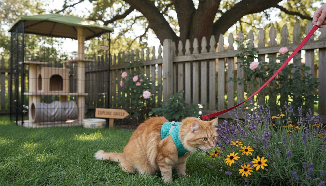 découvrez des conseils essentiels pour assurer la sécurité de votre chat lors de ses sorties à l'extérieur et lui permettre d'explorer le monde en toute tranquillité.
