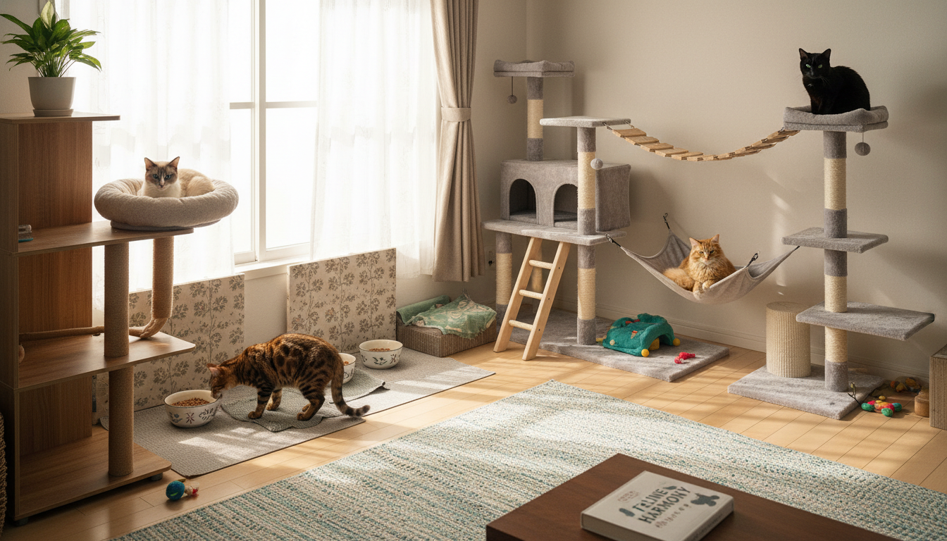 Comment gérer les conflits de territoire chez les chats ?