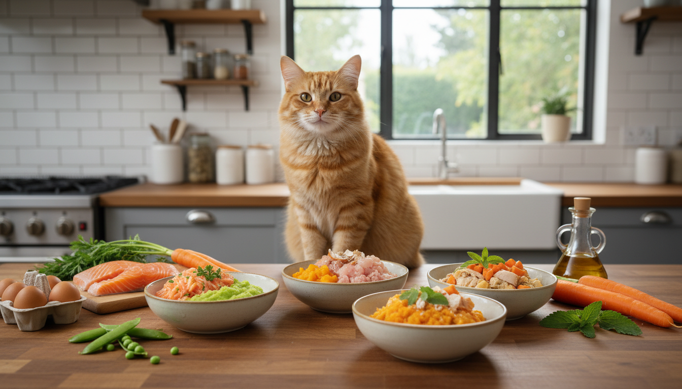 Comment préparer des repas sains et équilibrés pour votre chat à la maison ?
