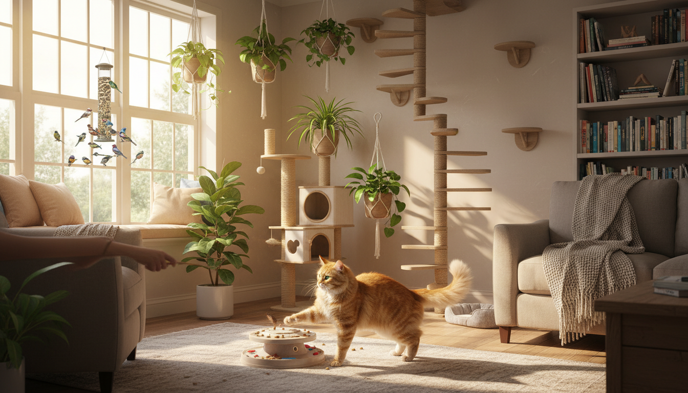 découvrez des conseils pratiques pour prévenir l'ennui chez les chats d'intérieur et assurer leur bien-être grâce à des activités stimulantes et enrichissantes.