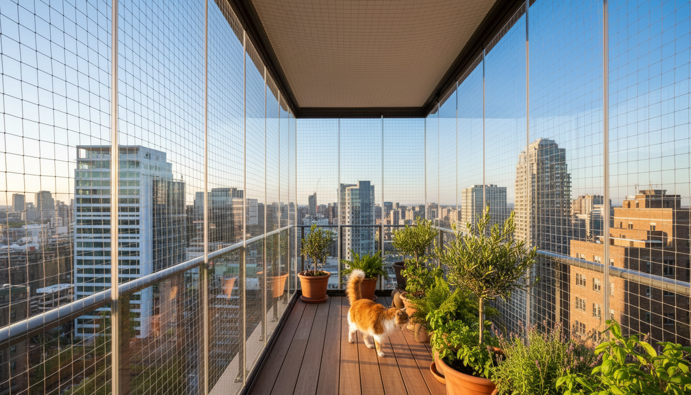 Comment protéger les chats vivant en appartement ou en hauteur contre les chutes en milieu urbain ?