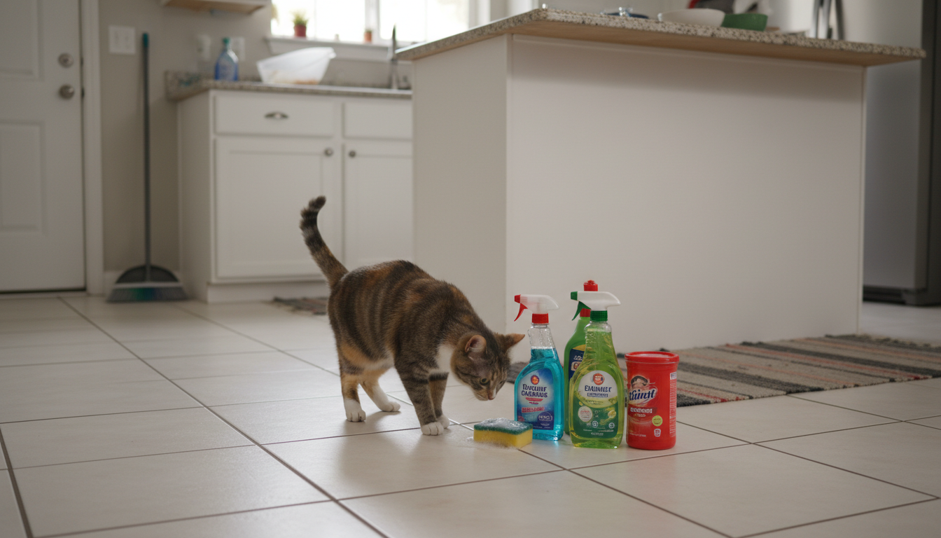 Comment protéger votre chat des toxines ménagères courantes ?