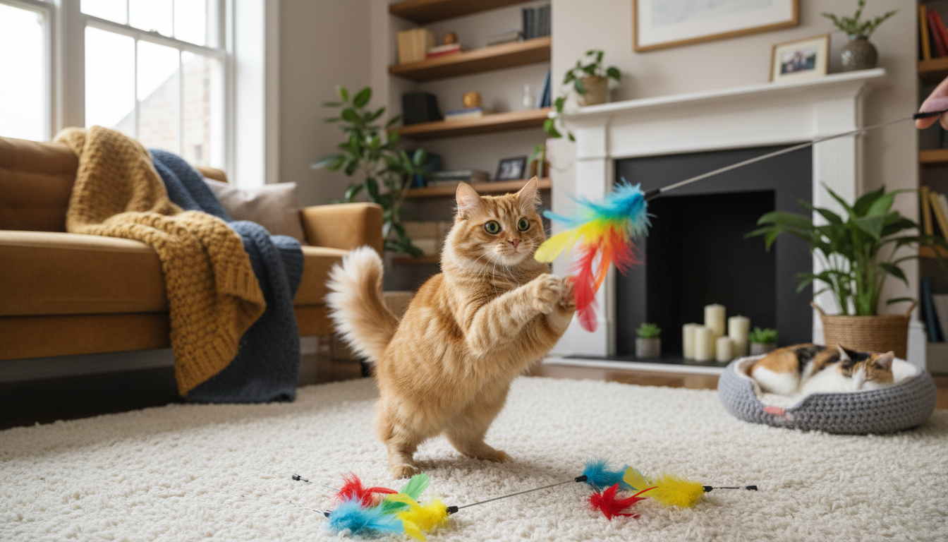 Comment renforcer le lien avec votre chat grâce au jeu quotidien ?