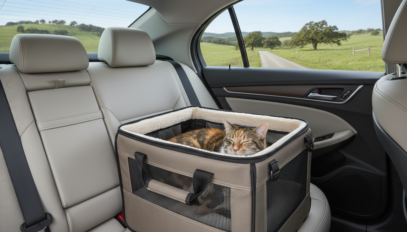 Comment voyager en toute sécurité avec votre chat ?