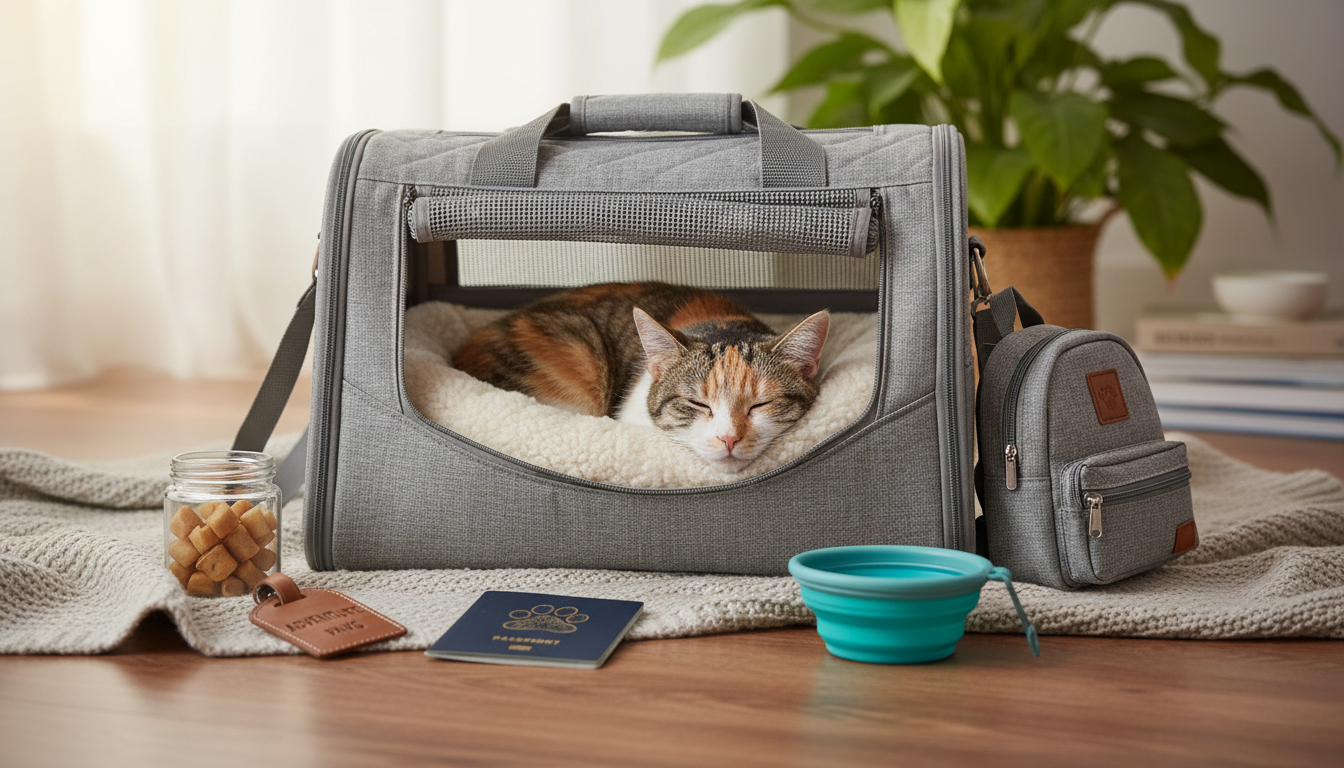 découvrez nos conseils et astuces pour voyager en toute sécurité avec votre chat, assurer son confort et bien-être durant le trajet.