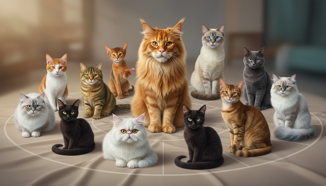 découvrez quel chat correspond le mieux à votre signe astrologique et trouvez votre compagnon félin idéal selon votre personnalité zodiacale.