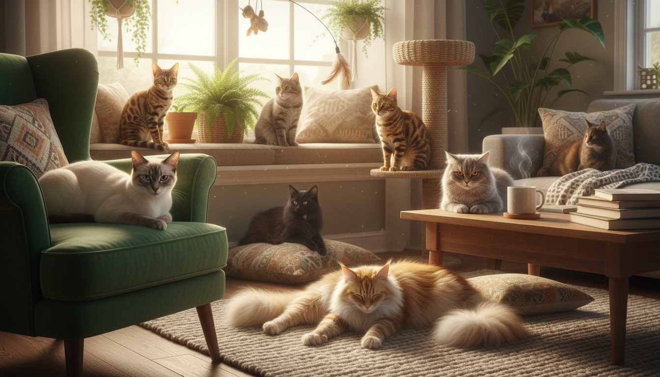 Quelle race de chat choisir pour vous ?