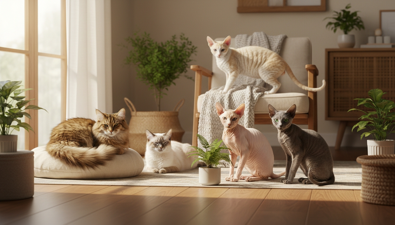 découvrez quelles races de chats hypoallergéniques sont idéales pour les personnes allergiques. guide complet pour choisir un compagnon félin adapté à vos besoins.