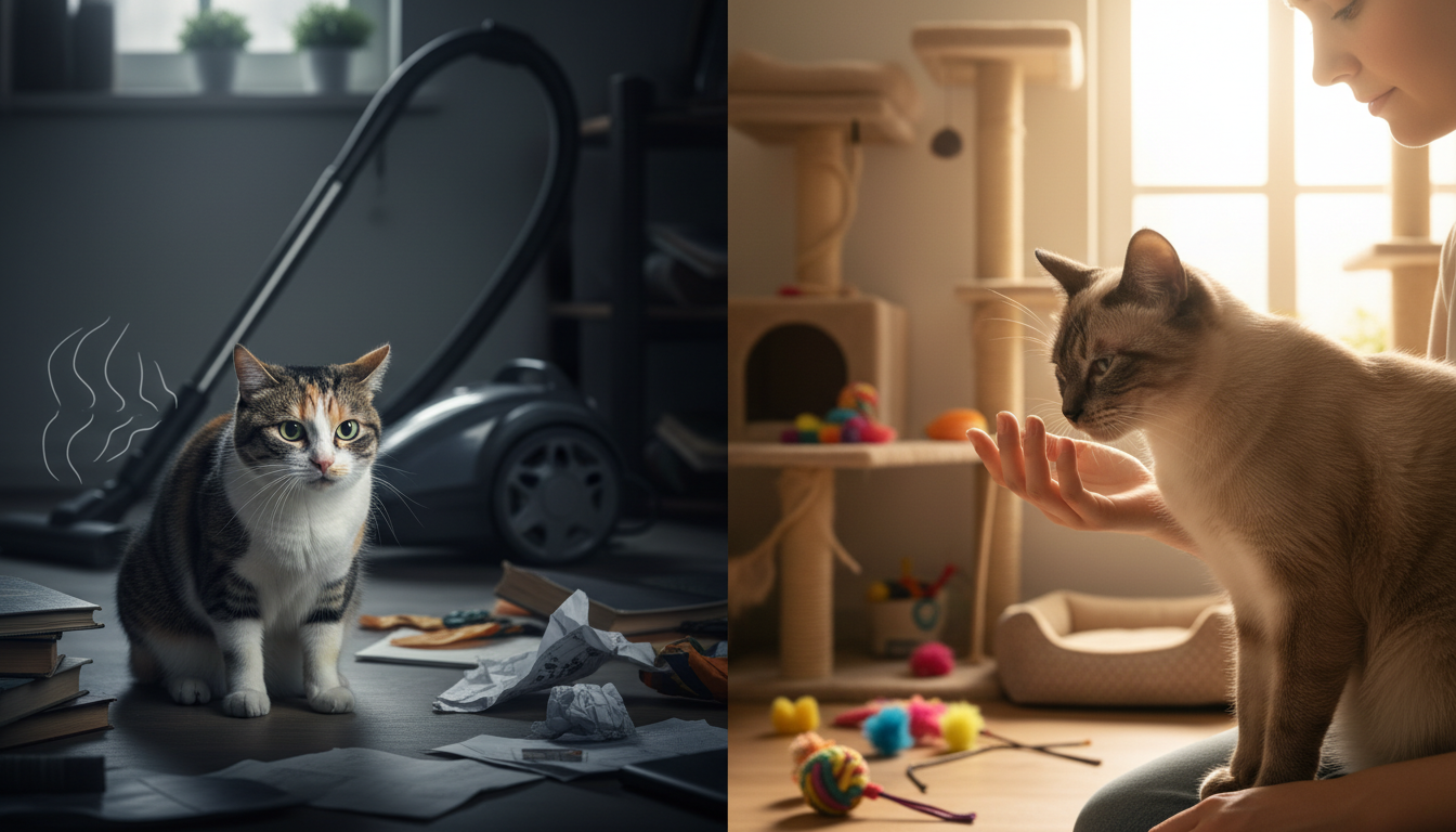 Quelles sont les causes de l&rsquo;agressivité chez les chats et comment y répondre de manière constructive ?