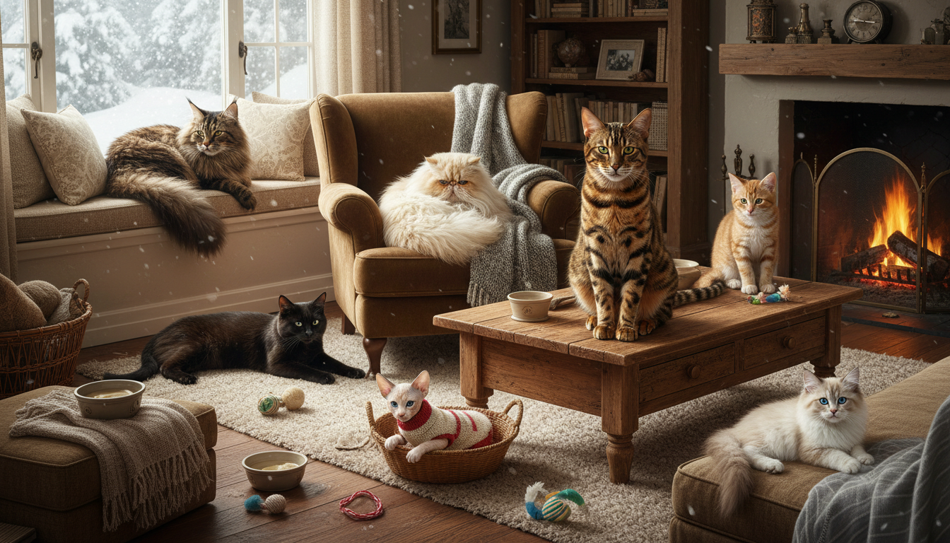 Quels sont les besoins spécifiques des différentes races de chats ?