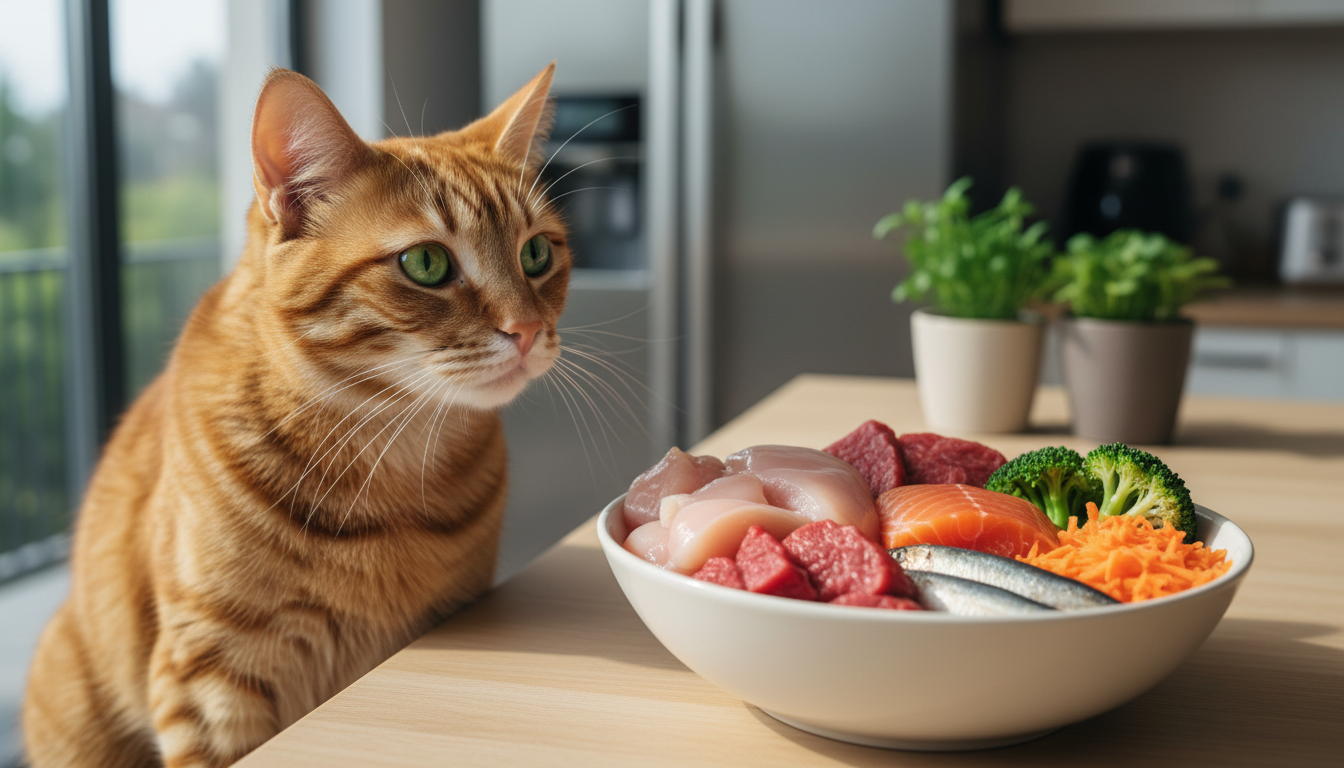 découvrez les avantages et précautions à prendre si vous souhaitez nourrir votre chat avec de la nourriture crue pour garantir sa santé et son bien-être.