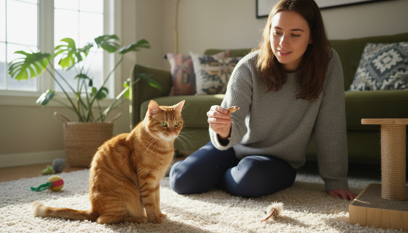 Comment éduquer un chat récalcitrant ?