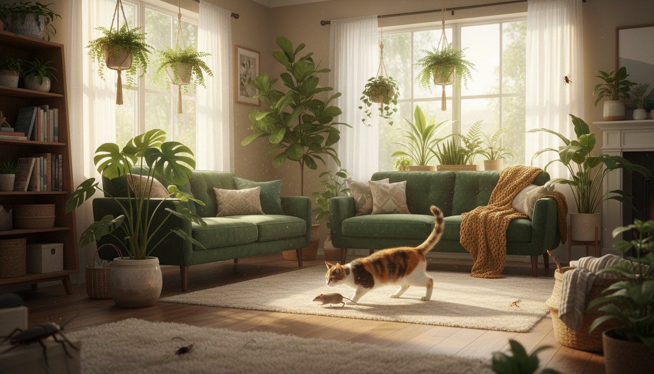 découvrez des astuces efficaces pour encourager votre chat à chasser les nuisibles dans votre maison et protéger votre intérieur naturellement.