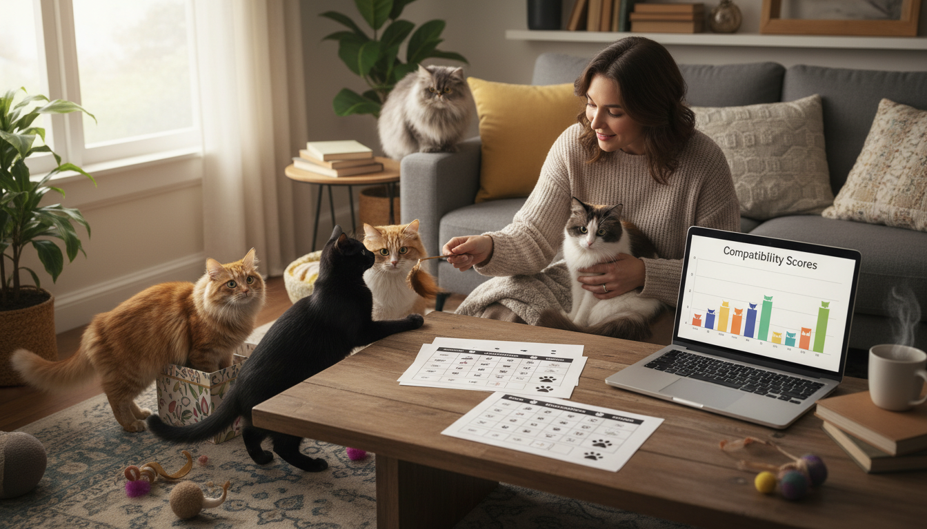 découvrez comment les tests de personnalité des chats peuvent vous aider à choisir le compagnon félin idéal, en comprenant mieux leur caractère et leurs besoins.