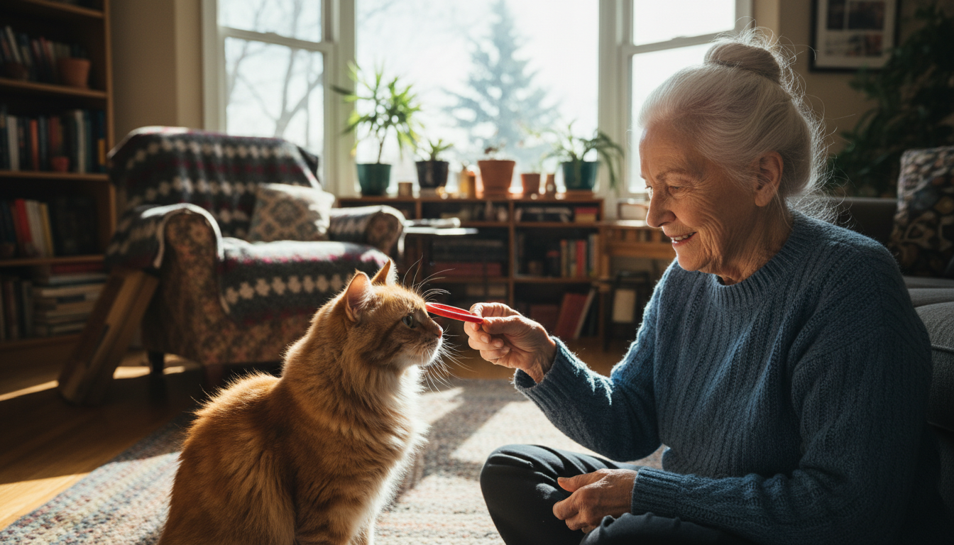 Peut-on éduquer un chat âgé ?