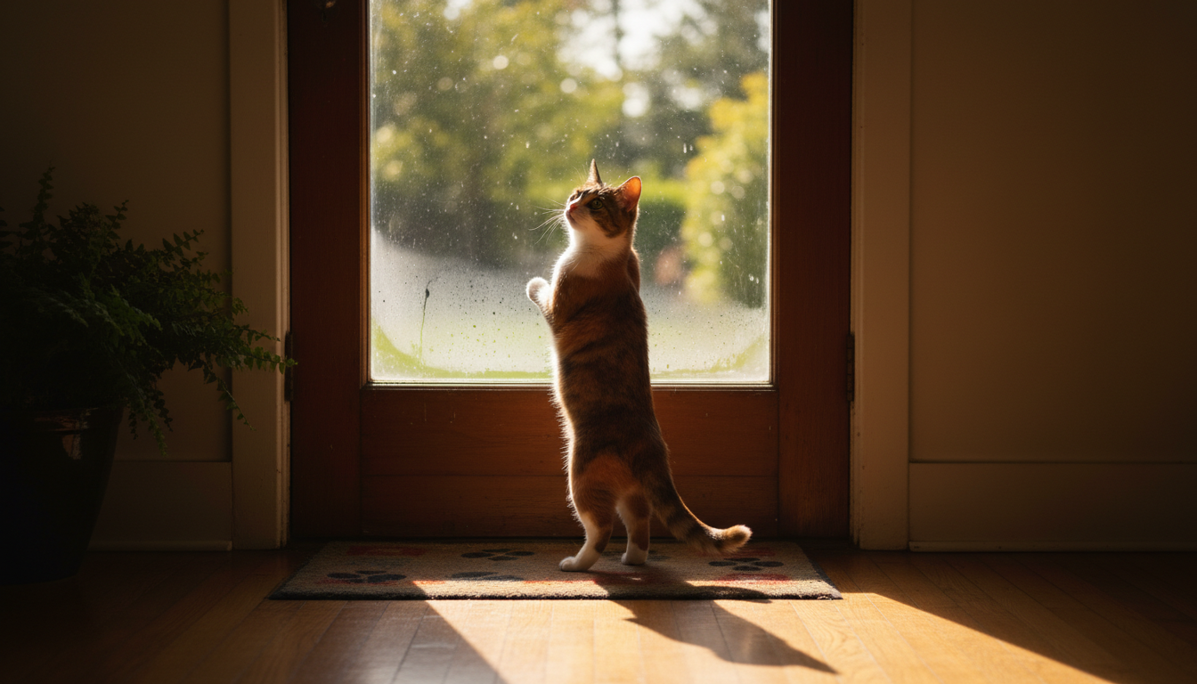 Pourquoi mon chat cherche-t-il toujours à sortir ?