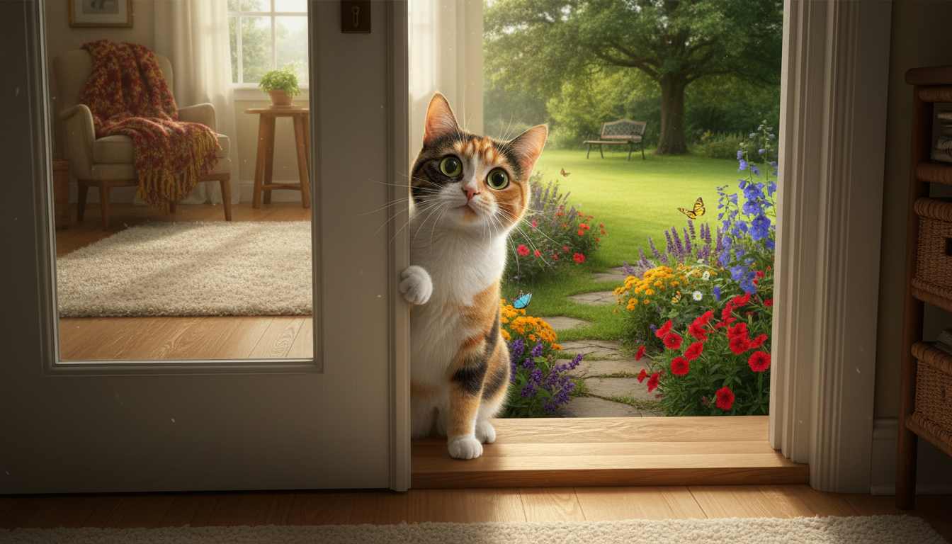 découvrez les raisons pour lesquelles votre chat cherche constamment à sortir et comment répondre à ses besoins pour son bien-être.