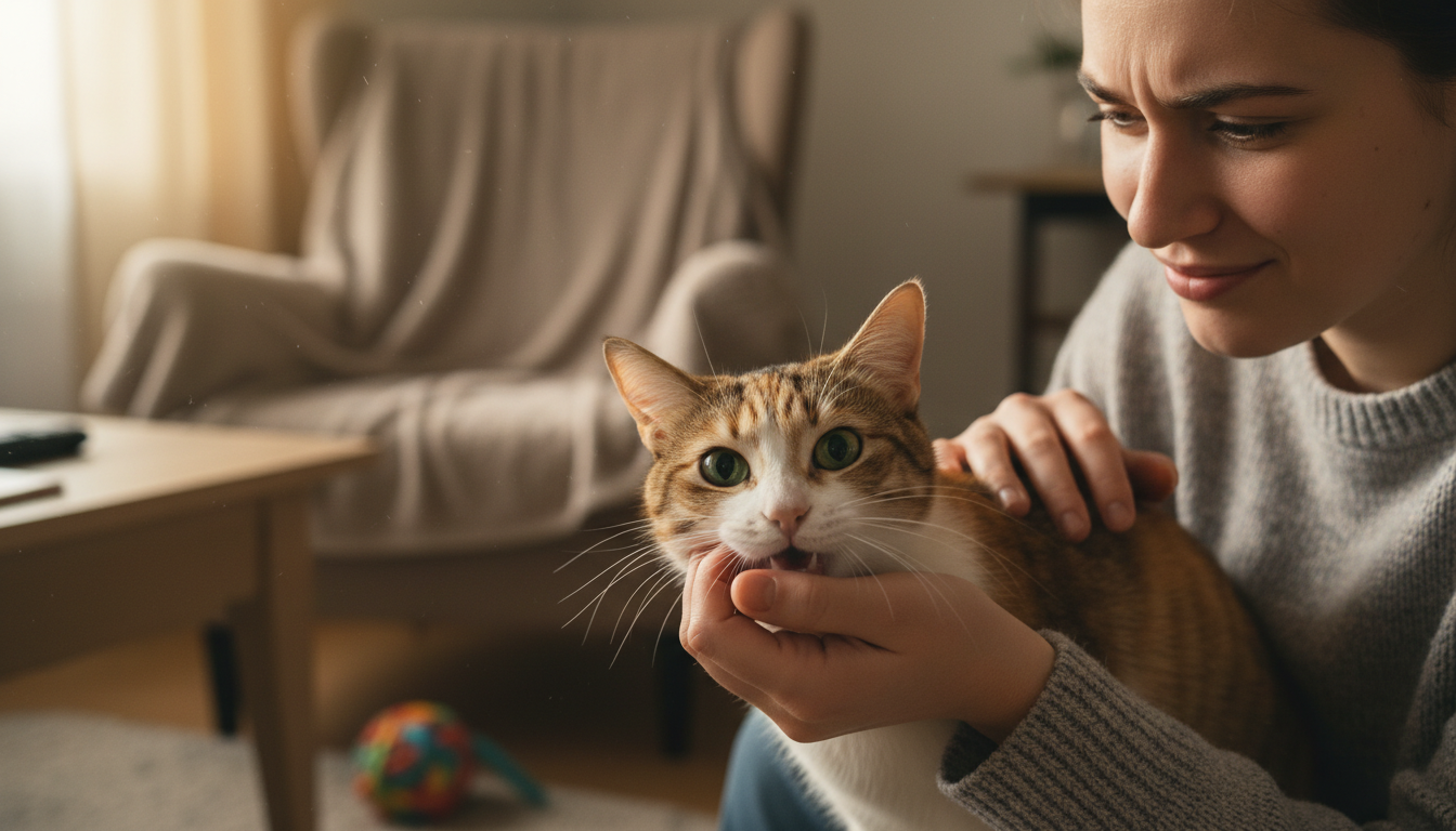 découvrez les raisons courantes pour lesquelles votre chat peut vous mordre et apprenez comment réagir pour améliorer votre relation avec lui.