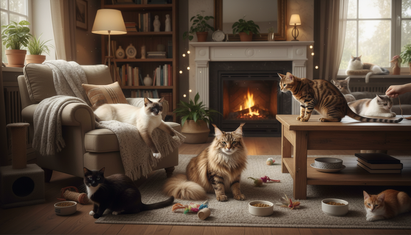 Quelles races de chat sont difficiles à éduquer ?